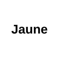Jaune