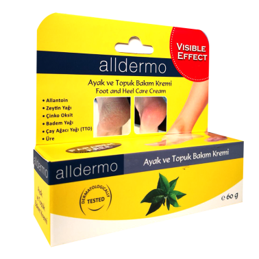 Alldermo Ayak ve Topuk Bakım Kremi 60 gr - Alldermo