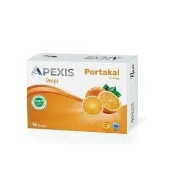 Apexis Portakal Aromalı 16'lı Pastil - Apexis