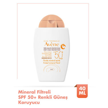 Avene Fluide Mineral Güneş Koruyucu Renkli Krem Spf50 40 ml - Bioxcin
