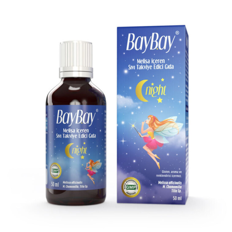 Baybay Night Bitkisel Damla 50 ml - 1