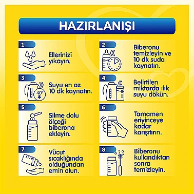 Bebelac 1 Devam Sütü 800 gr 0-6 Ay - 3