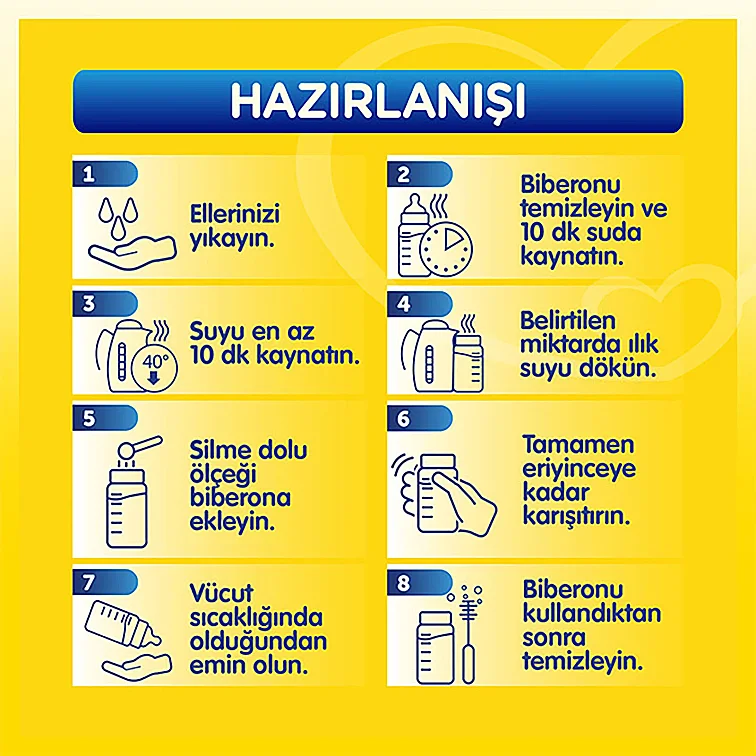 Bebelac 1 Devam Sütü 800 gr 0-6 Ay - 3