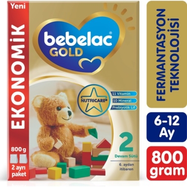 Bebelac Gold 2 Devam Sütü 800 gr 6-12 Ay - Bebelac