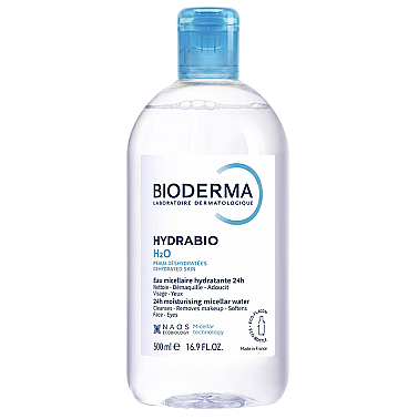 Bioderma Hydrabio H2O Yüz ve Makyaj Temizleme Suyu 500 ml - Bioderma