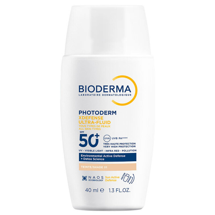 Bioderma Photoderm XDefense Ultra Fluid Very Light 40 ml 50 Faktör Renkli Güneş Kremi - 1