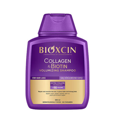 Bioxcin Collagen ve Biotin 300 ml Hacim Şampuanı - Bioxcin