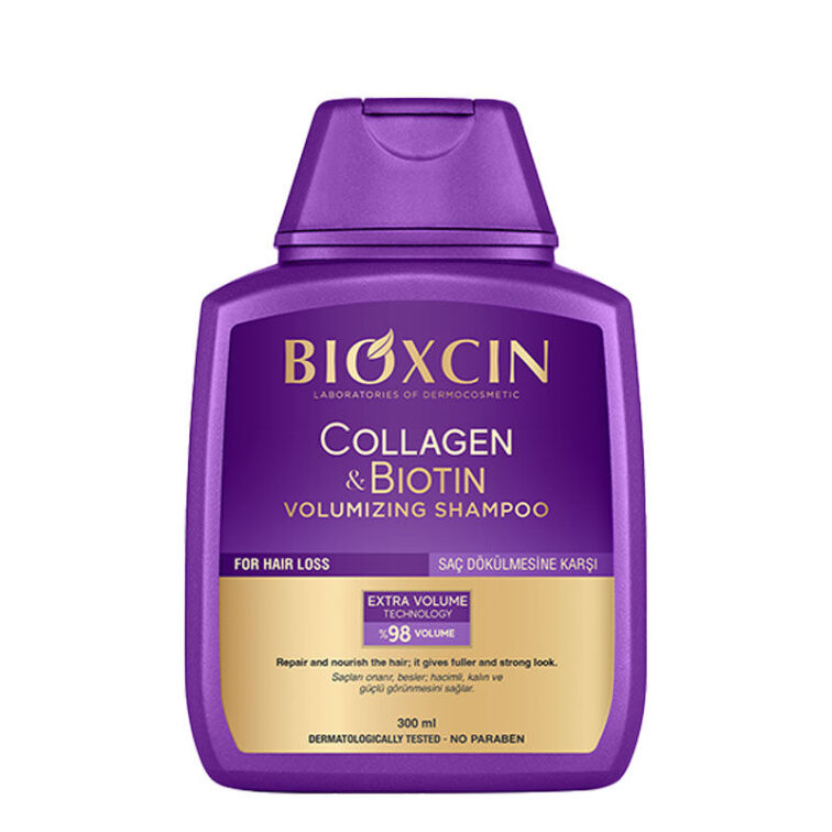 Bioxcin Collagen ve Biotin 300 ml Hacim Şampuanı - 1