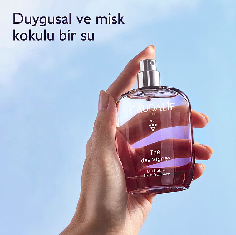 Caudalie The Des Vignes Beyaz Misk ve Zencefil Aromalı Vücut Kokusu 100 ml - 3