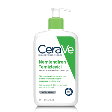 Cerave Nemlendiren Temizleyici Normal & Kuru Ciltler Yüz Vücut 473 ml - CeraVe