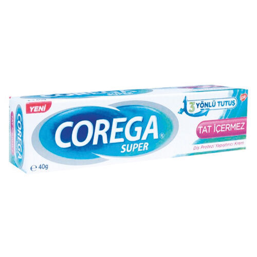 Corega Tat İçermez 40 gr Protez Diş Yapıştırıcı - 1
