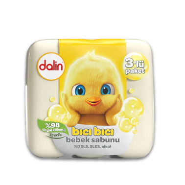Dalin Klasik Bebek Sabunu 3x75 gr - dalin