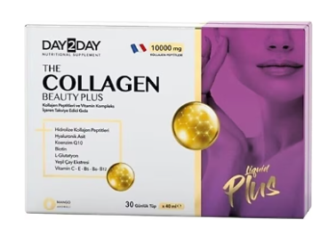 Day2Day The Collagen Beauty Plus 40 ml 30 Tüp - Day2Day