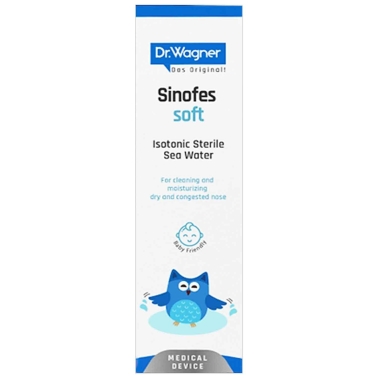 Dr. Wagner Sinofes Soft İzotonik Deniz Suyu Burun Spreyi 50 ml - Dr. Wagner