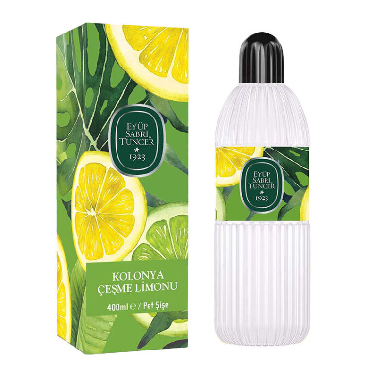 Eyüp Sabri Tuncer Çeşme Limonu Pet Şişe Kolonya 400 ml - 1