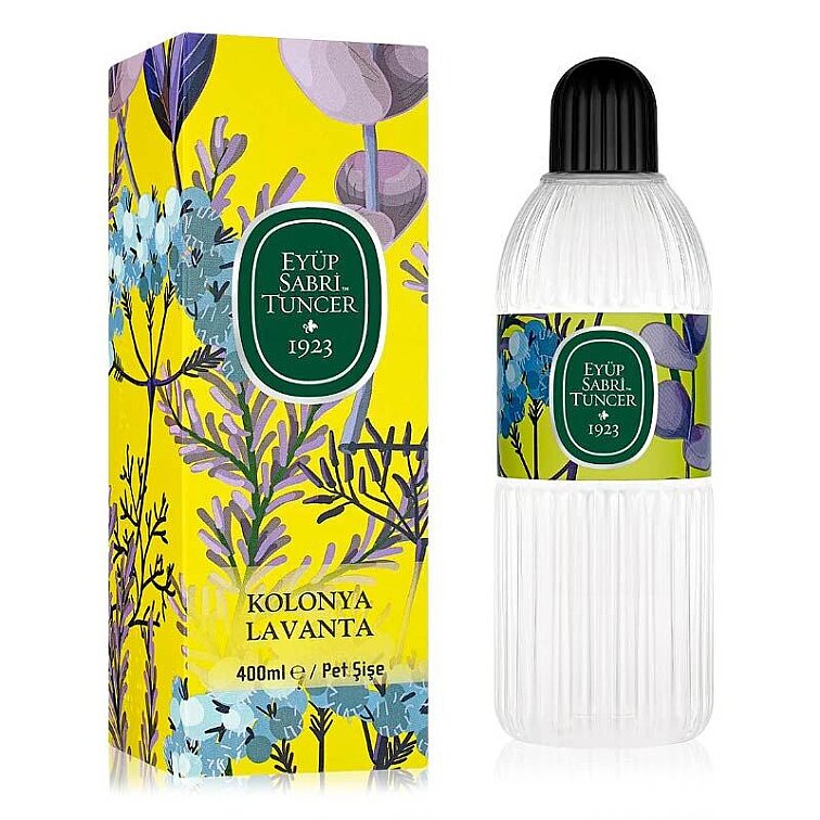 Eyüp Sabri Tuncer Lavanta Pet Şişe Kolonya 400 ml - 1