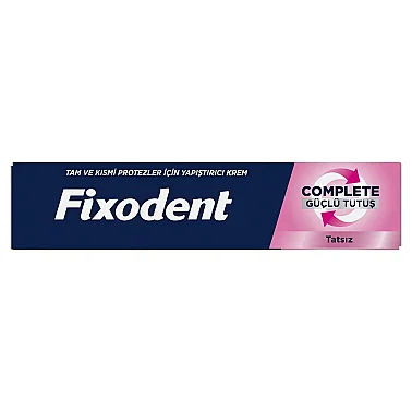 Fixodent Complete Tatsız Diş Protezi Yapıştırıcı Krem 47 gr - Fixodent