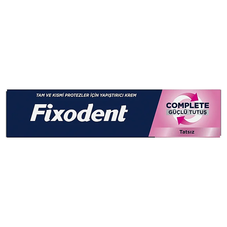 Fixodent Complete Tatsız Diş Protezi Yapıştırıcı Krem 47 gr - 1