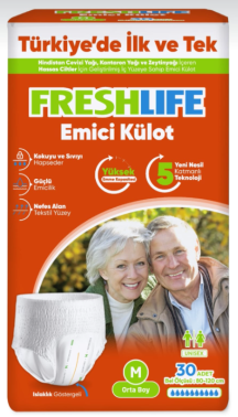 Freshlife Medium Emici Külot 30'lu - Freshlife