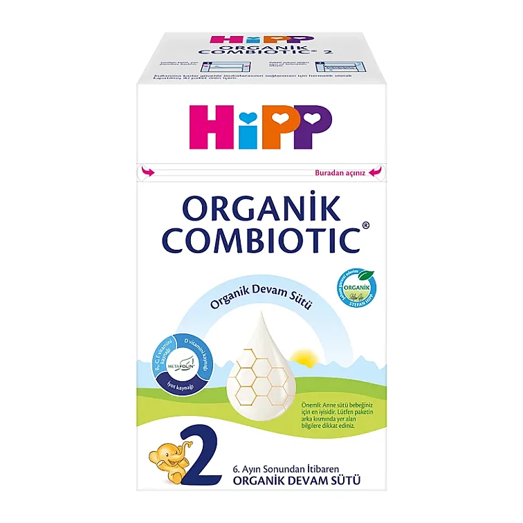 Hipp Organik Combiotic 2 Devam Sütü 800 gr - 1