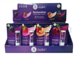 JENBOL LİP BALM KARMA STAND 24 LÜ YOĞUN NEMLENDİRME - 1