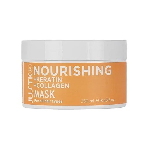 JustK Besleyici Keratin ve Kolajen Saç Maskesi – 250 ml - 1