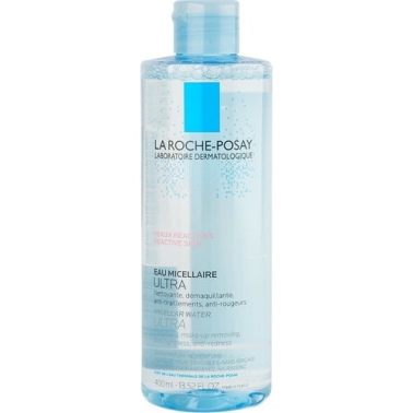 La Roche-Posay Reaktif Ciltlere Misel Su Ultra Yüz&Göz&Dudak Temizleyici Misel Su 400Ml - La Roche Posay