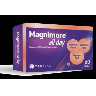Magnimore All Day 60 Tablet - Tab İlaç