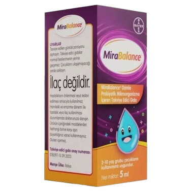Mirabalance Probiyotik Damla 5 ml - bayer