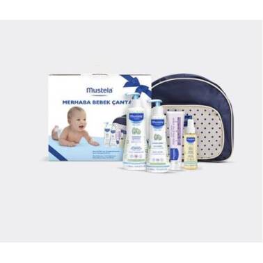 Mustela Merhaba Bebek Çantası Seti - Mustela