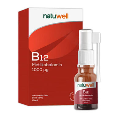 Natuwell B12 Metilkobalamin 1000 mcg 10 ml Sprey - natuwell