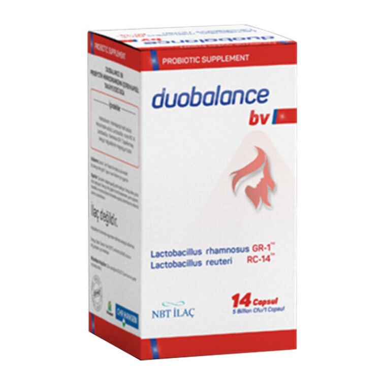 NBT İlaç Duobalance Bv Takviye Edici Gıda 14 Kapsül - 1