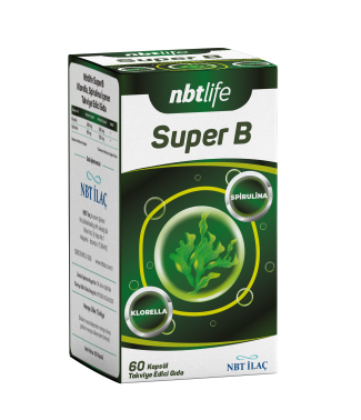 NBT Life Super B Takviye Edici Gıda 60 Kapsül - NBT Life