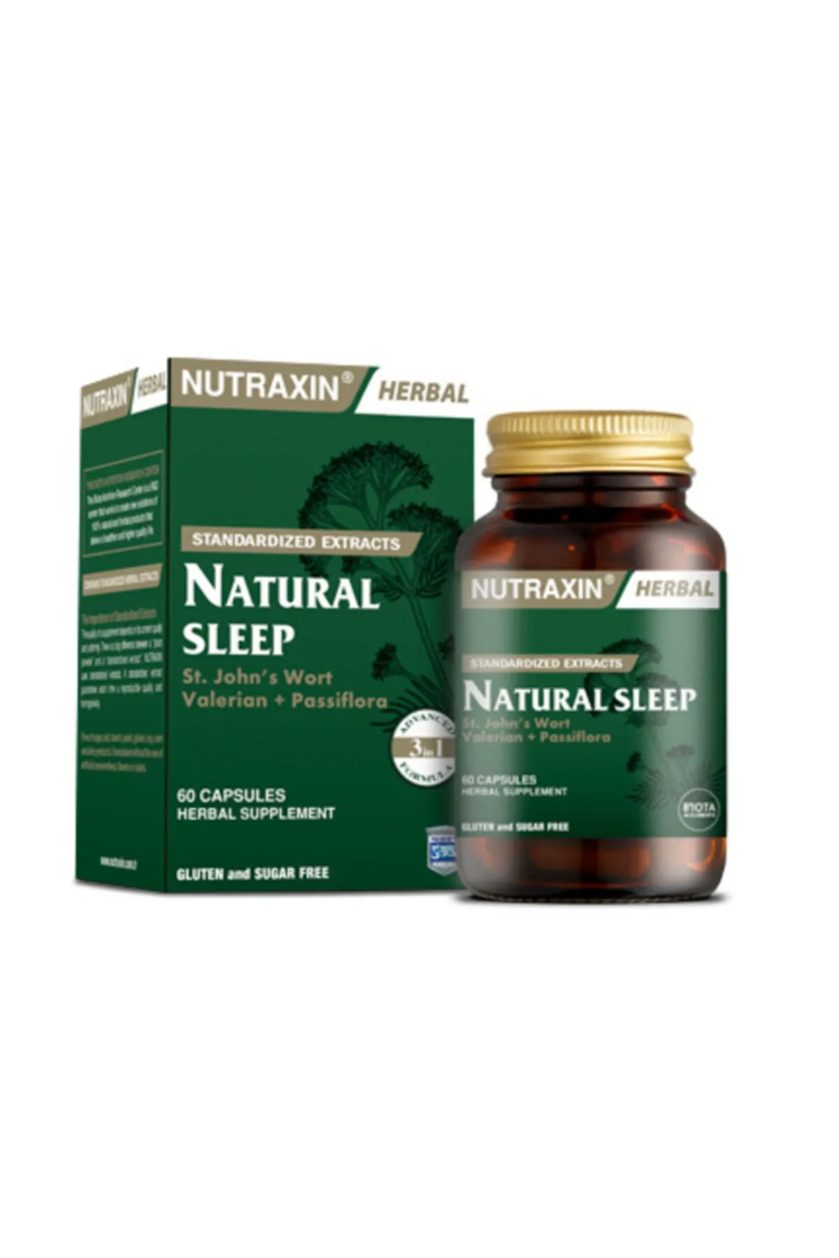 Nutraxin Naturel Sleep 60 Kapsül - Nutraxin