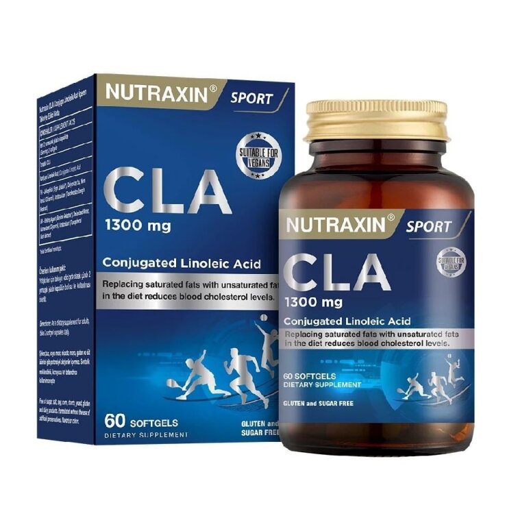 Nutraxin Quick-Slim Tonalin CLA 1300 mg 60 Kapsül - 1