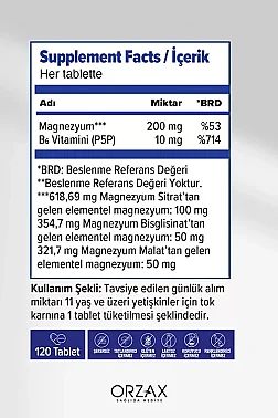 Ocean Extramag Üçlü Kombinasyon P5P 120 Tablet - 3