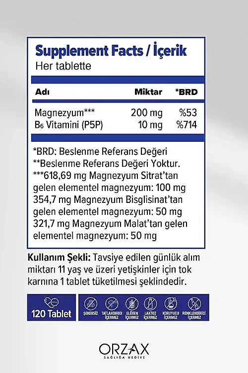 Ocean Extramag Üçlü Kombinasyon P5P 120 Tablet - 3