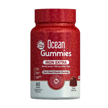 Ocean Gummies Iron 60 Jel Form - Orzax Ocean