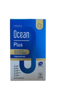 Ocean Plus Balık Yağı 1200 mg Softjel Kapsül - Orzax Ocean