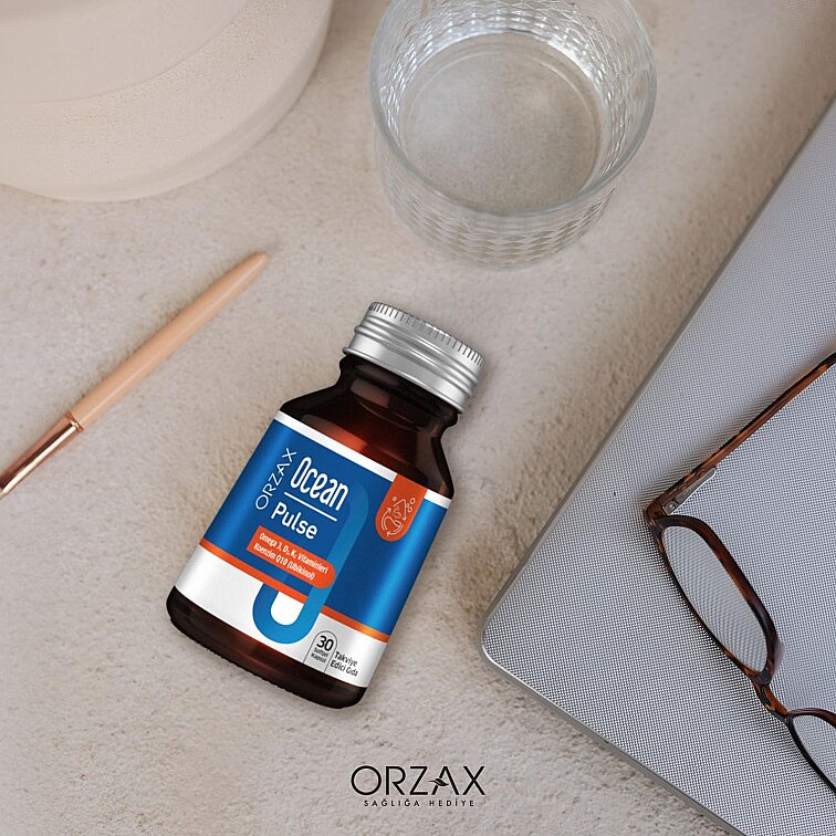 Ocean Pulse Omega 3- Vit K2 - Vit D3 -Ubiquinol 30 Kapsül - 2