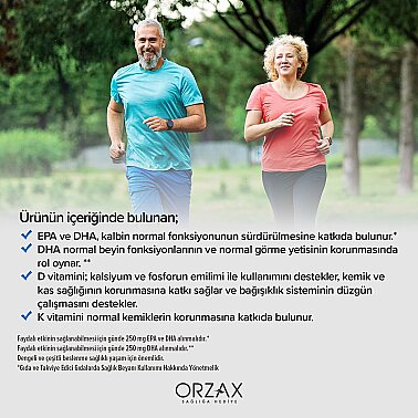 Ocean Pulse Omega 3- Vit K2 - Vit D3 -Ubiquinol 30 Kapsül - 5