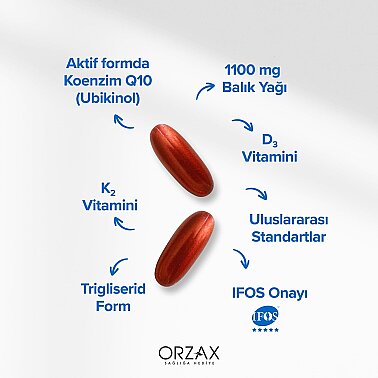 Ocean Pulse Omega 3- Vit K2 - Vit D3 -Ubiquinol 30 Kapsül - 3