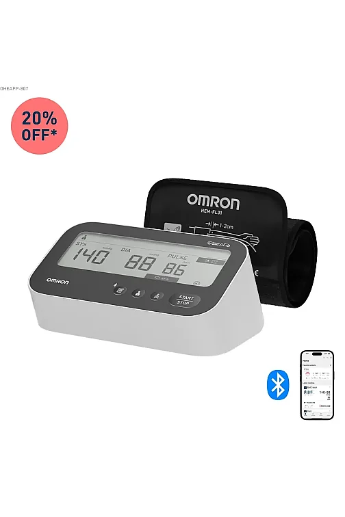 Omron M4 Connect Afib HEM-7196T1-FLE Koldan Dijital Tansiyon Aleti - 1