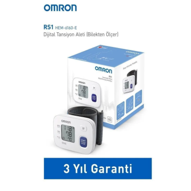 Omron RS1 HEM-6160-E Intellisense Bilekten Dijital Tansiyon Aleti - Omron