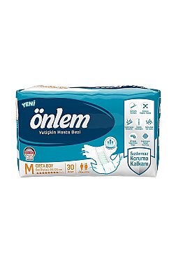 Önlem Hasta Bezi Medium 30'lu - Önlem