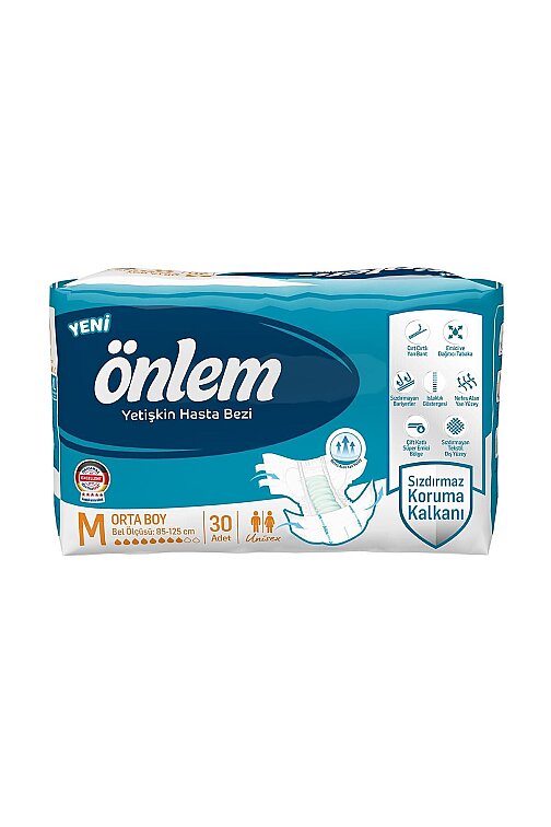 Önlem Hasta Bezi Medium 30'lu - 1