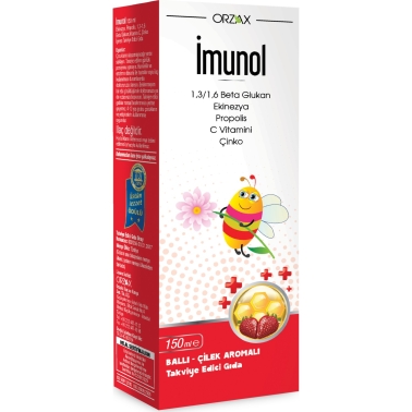 Orzax İmunol Şurup 150ml - Ocean Orzax