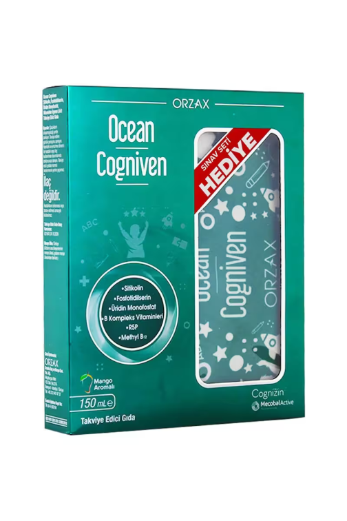 Orzax Ocean Cogniven Mango Aromalı 150 ml Sınav Seti Hediye - 1