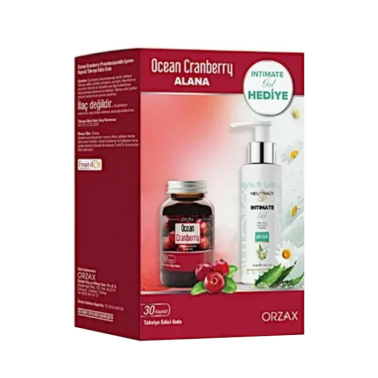 Orzax Ocean Cranberry Alana Intımate Gel Hediye - Orzax Ocean