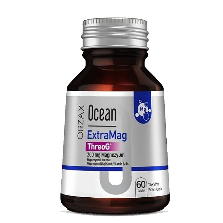 Orzax Ocean ExtraMag Threog Takviye Edici Gıda 60 Tablet - 1